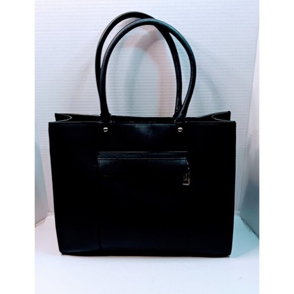 Rebecca Minkoff Women's Black Leather Tote Bag - Picture 2 of 9